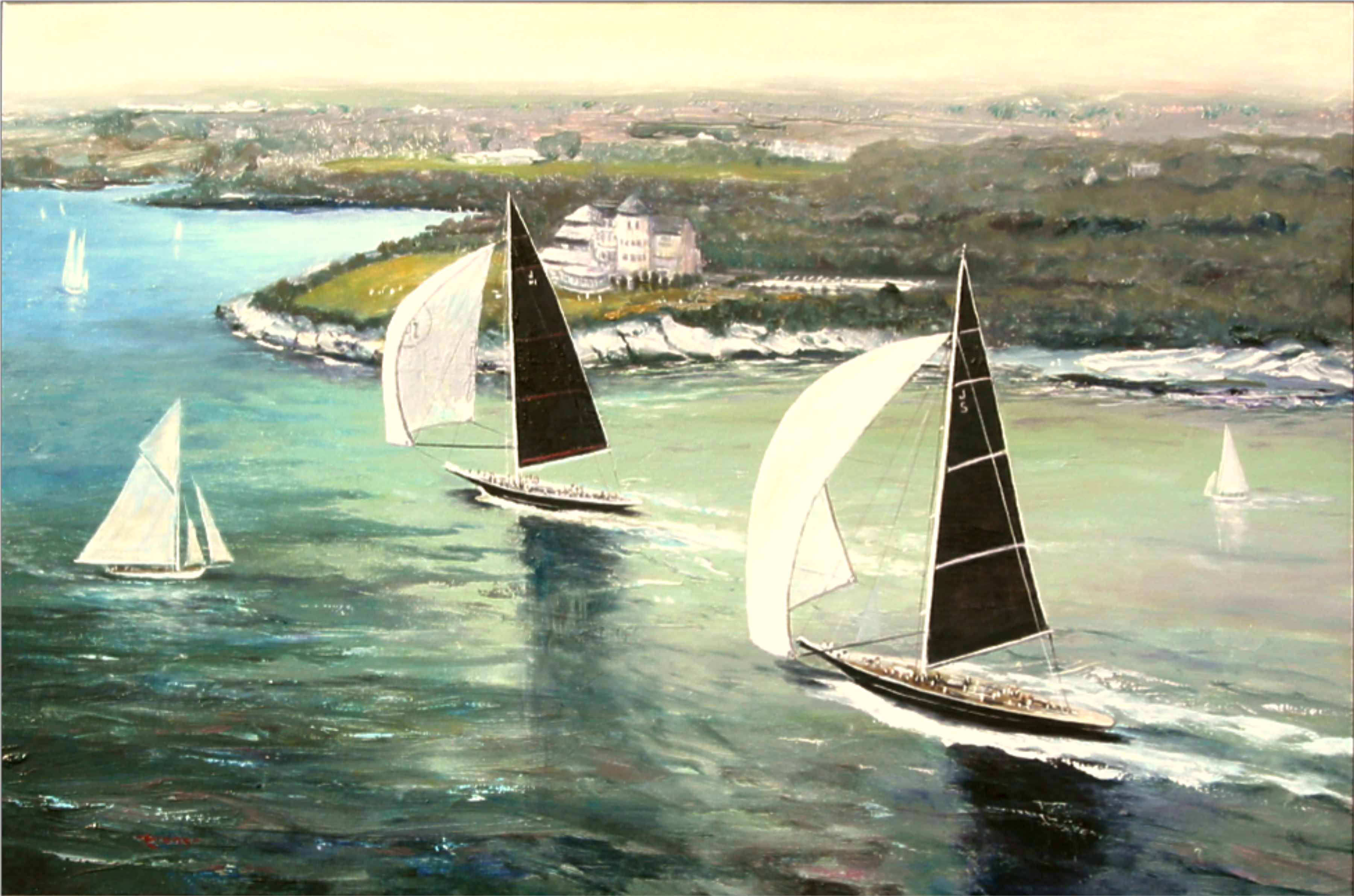 The J Fleet in Newport